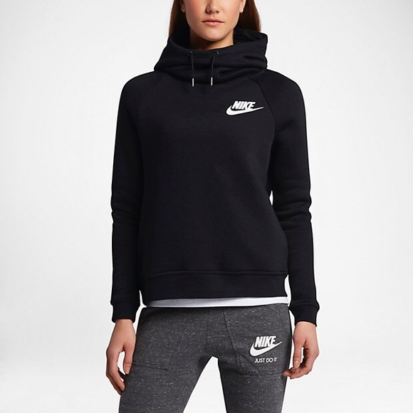 Nike Tops - Nike Sportswear Funnel-Neck Hoodie